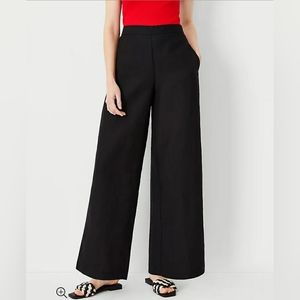 Anne Klein Navy Pull-On Pallazo Pants